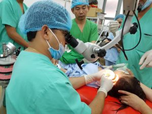 Otology training programme and Ear Surgery in Combodia